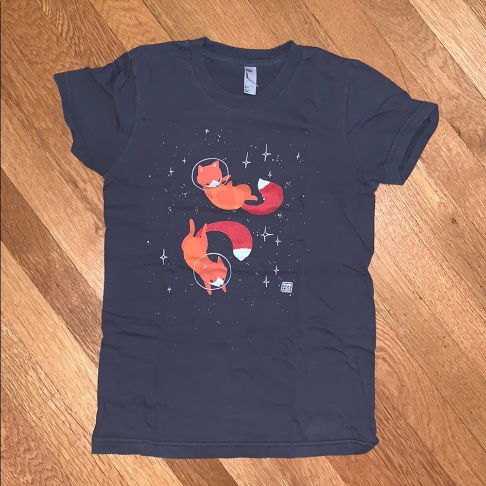 American Apparel Space Foxes Shirt